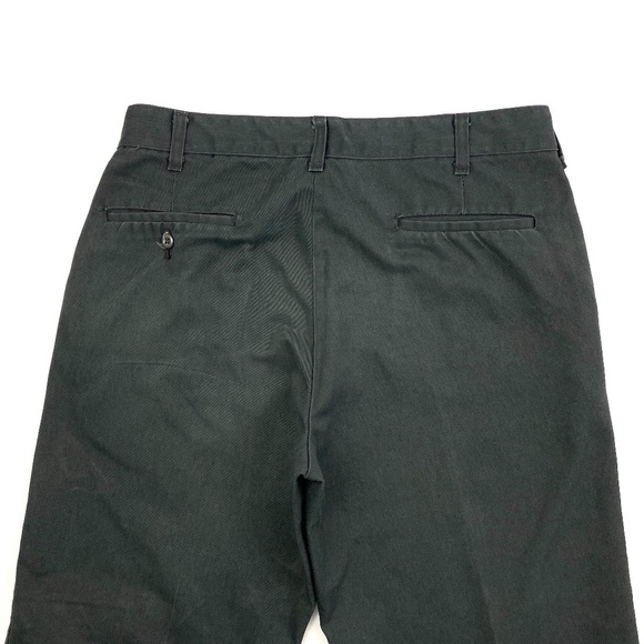 GK Services Straight Leg Men's size 34x32 Dark Wash Gray Chino Pants - Picture 2 of 3